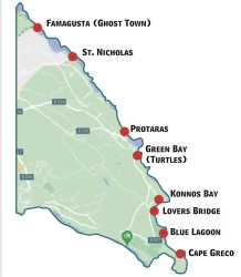 Wycieczka fakultatywna, Wycieczka Miasto duchów, Famagusta, Salamina z rejsem na Blue Lagoon i zatokę żółwi z Larnaki